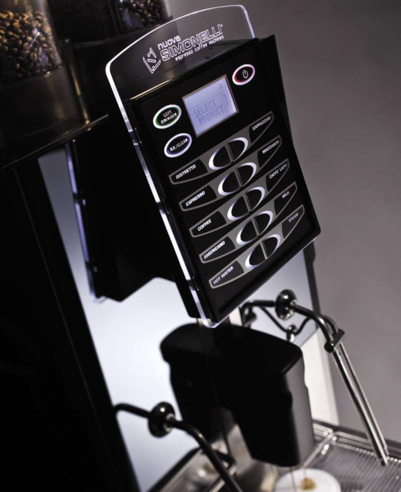 Nuova Simonelli Automatic Talento with Key Pad and Operator Screen